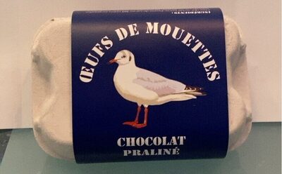 Oeufs de mouettes - chocolat praliné
