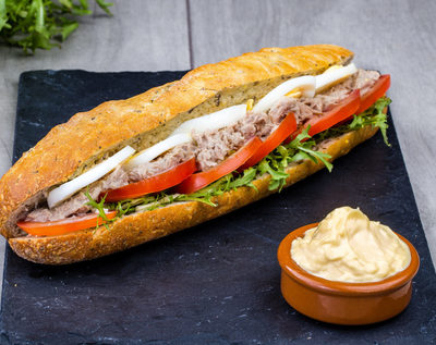 Sandwich Thon/crudités