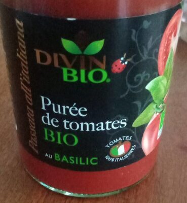 Purée de tomates bio