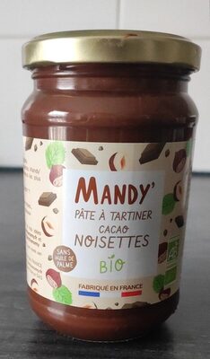Mandy' pâte à tartiner cacao noisettes