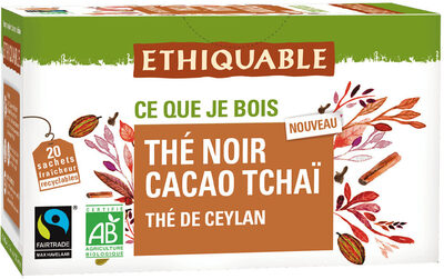 Thé noir cacao tchaï