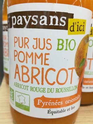 Pur jus de Pomme, Abricot