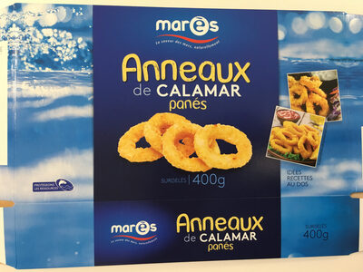 Anneaux de calamar panés