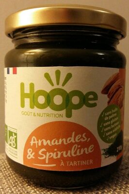 Amandes & Spiruline à tartiner