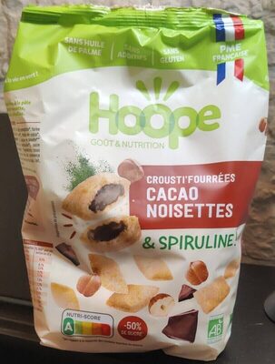Crousti'Fourrées - Cacao Noisettes & Spiruline