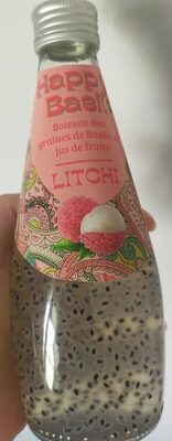 Boisson aux graines de basilic LITCHI