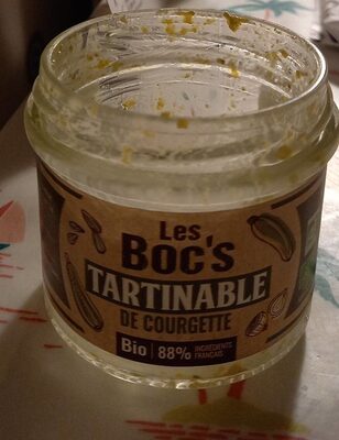 Tartinable de courgette
