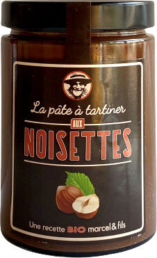 Pâte à tartiner aux noisettes