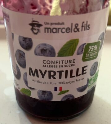 Confiture Myrtille