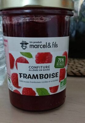 Confiture allégée framboise