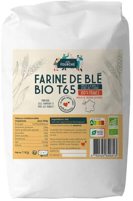 Farine de blé Bio T65 1Kg