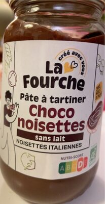 Pate a tartiner choco noisette