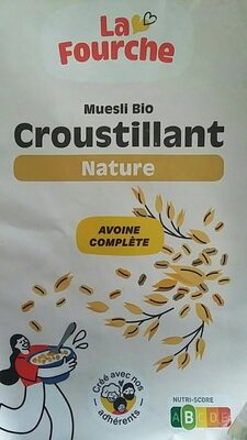 Muesli Croustillant Nature Bio