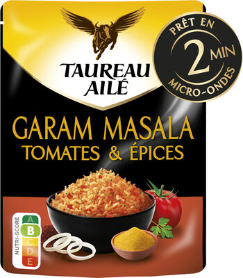 Taureau aile doypack basmati garam masala 220g