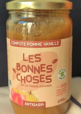 Compote Pomme Vanille