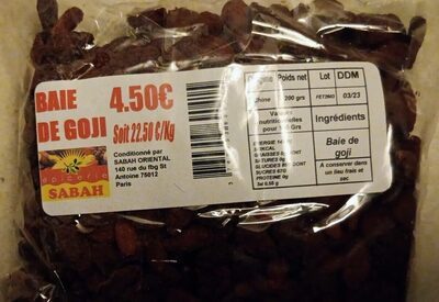 Baie de Goji