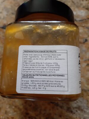 Confiture d'Abricot