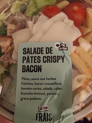 Salade de pâtes crispy bacon