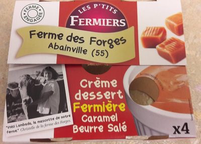 Crème dessert Fermière Caramel Beurre Salé