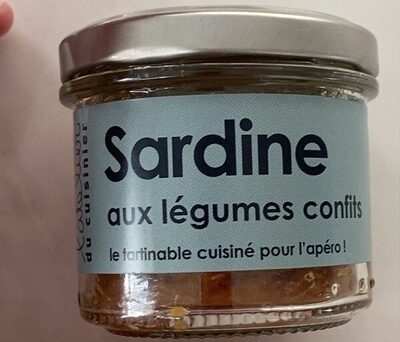 Sardines aux légumes confits
