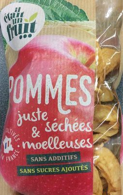 Pommes juste sechées et moelleuses