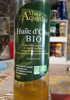 Huile d'olive bio vierge extra