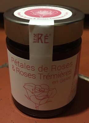 Pétales de Roses & Rose Trémières en Gelée