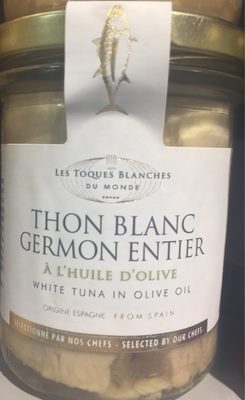 Thon blanc Germon entier à l'huile d'olive