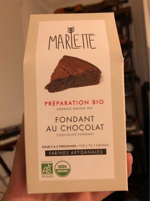 Préparation Bio Pour Fondant au chocolat