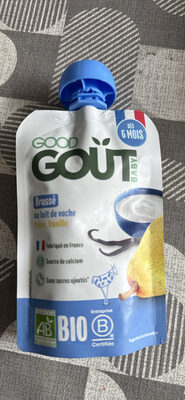Brassé poire vanille 90g