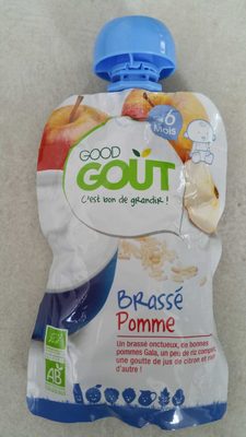 Gourde Brassé Pomme-Good Gout-90g