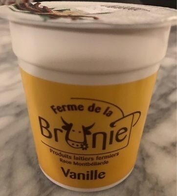 Yaourt à la Vanille
