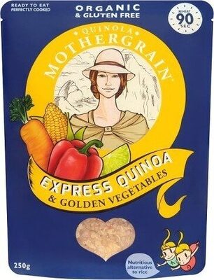 Organic & Gluten Free Express Quinoa & Golden Vegetables