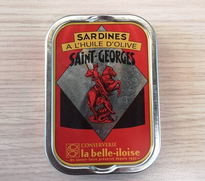Sardines à l’huile d’olive Saint-Georges