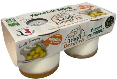 Yaourt brebis Mirabelle de Lorraine