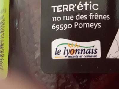 Confiture pêche de vigne