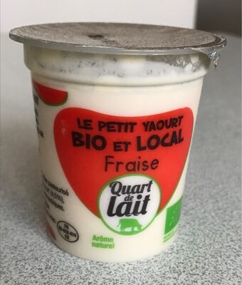 Le Petit Yaourt Bio et Local Fraise