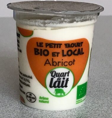 Le Petit Yaourt Bio et Local Abricot