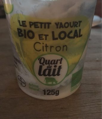 Le petit yaourt bio et local Citron