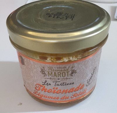 Les tartines thoionade légumes du soleil