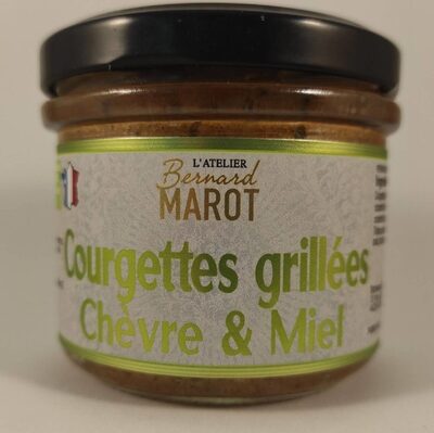 Courgettes grillées chèvre et miel