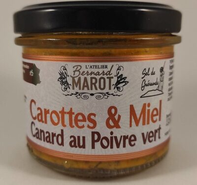Carottes & Miel Canard au Poivre vert