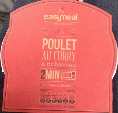 Poulet au curry & riz basmati