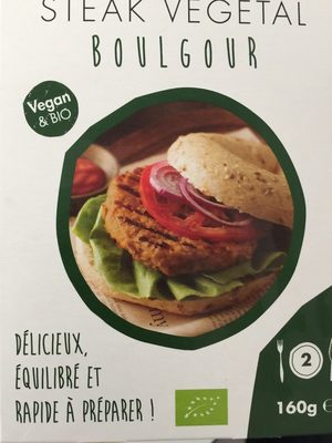 Steak vegetal boulgour