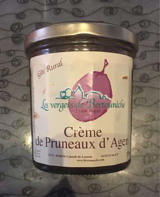 Crème de pruneaux d'Agen