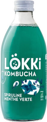 Kombucha Spiruline-Menthe Verte