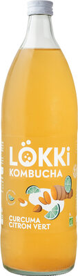 Kombucha Curcuma-Citron Vert