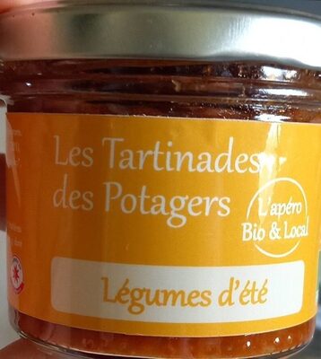 Tartinade légumes d'été