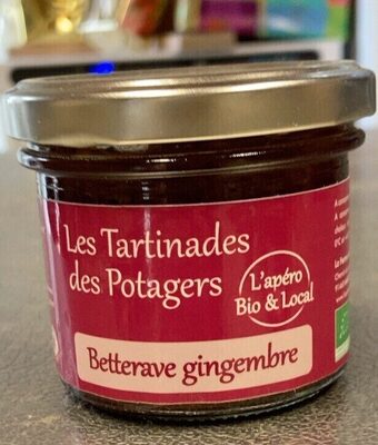 Tartinades Betterave gingembre