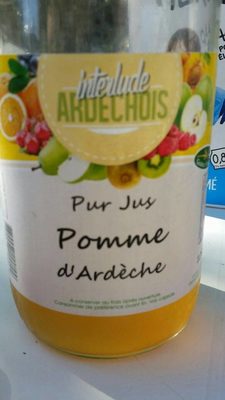 Pur jus de pomme d Ardèche